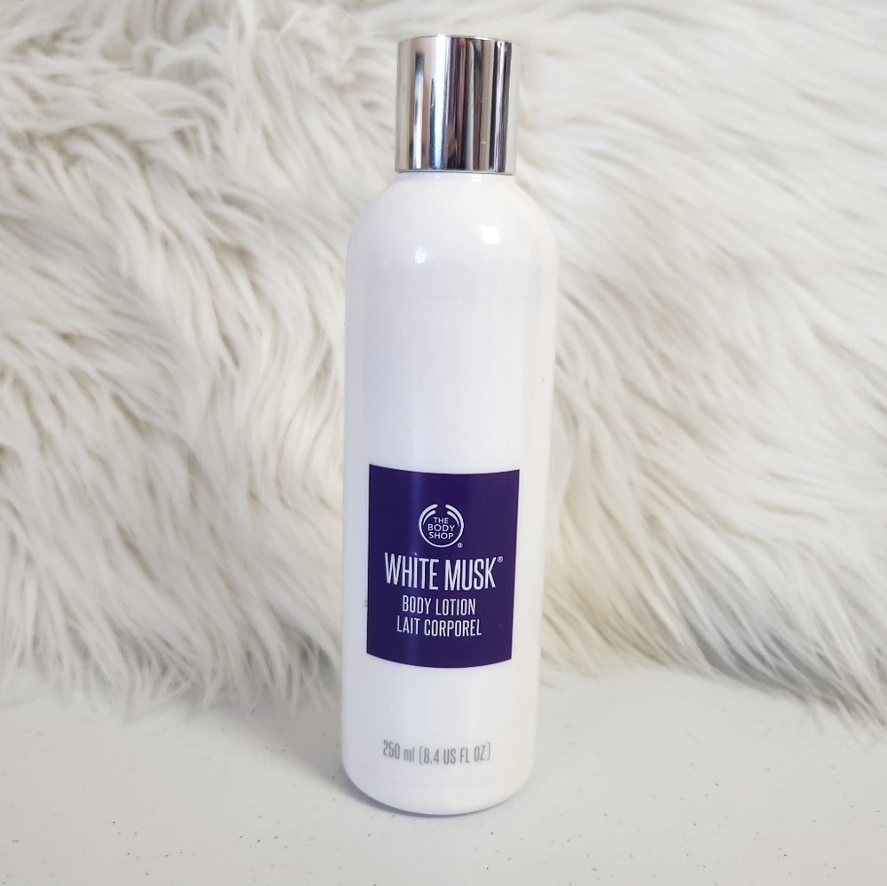 THE BODY SHOP White Musk Body Lotion 8.4oz 250ml DISCONTINUED